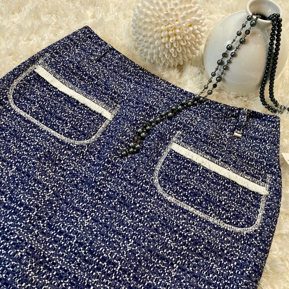 🇫🇷 HP🇫🇷 AIRFIELD BOUCLÉ SKIRT - Picture 1 of 9
